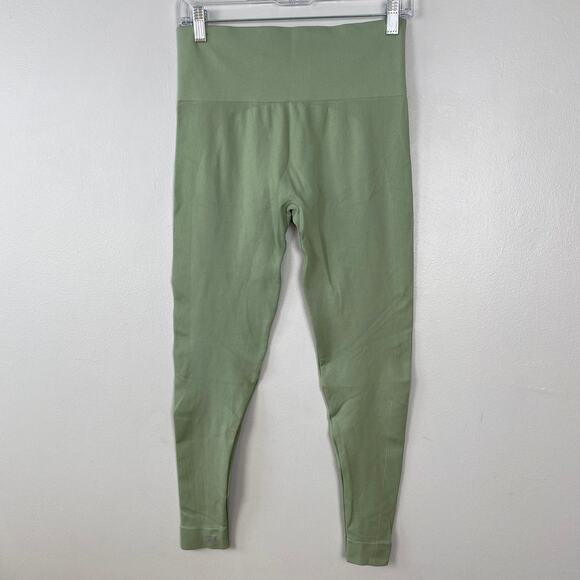 Set Active Light Green‎ Seamless Leggings High Rise Pistachio Green Size Large - Picture 4 of 9